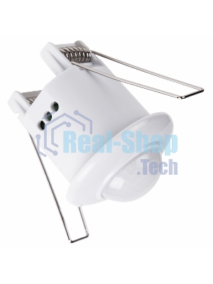 Датчик движения Rexant точечный ДДТ 02, 120°, 500 Вт, 10-2000 Лк, 6 м, 10-420 сек.