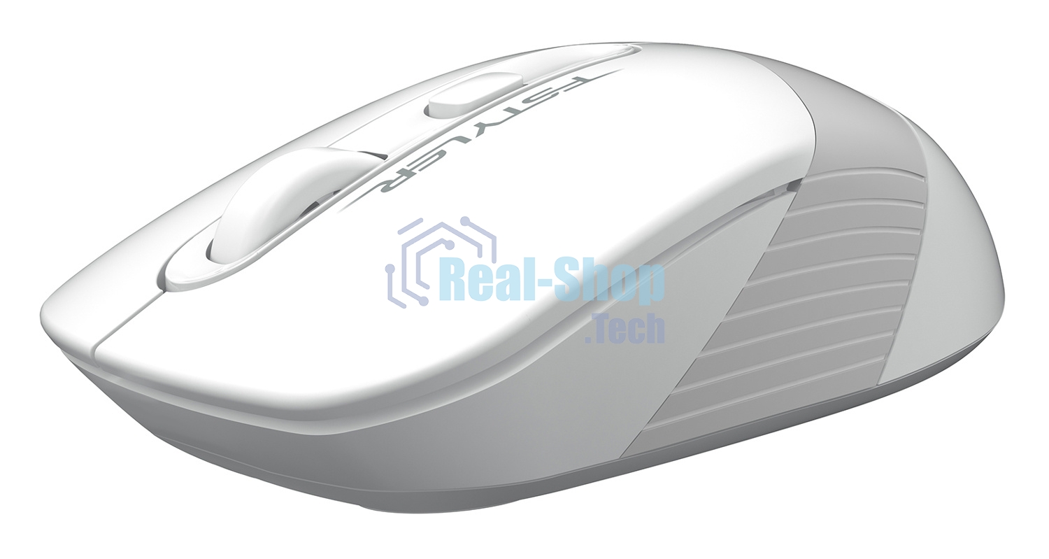 Мышь беспроводная A4Tech Fstyler FG10S белый/серый, 2000 dpi, радиоканал, USB, кнопки - 4