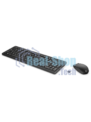Комплект клавиатура+мышь HP 230 беспроводной, USB, чёрный