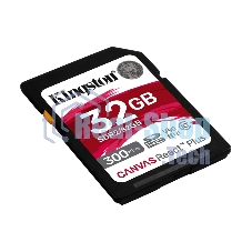Флеш карта SDHC 32Gb Kingston SDHC, UHS-I Class U3 V90, чтение: 300Мб/с, запись: 260Мб/с SDR2/32Gb