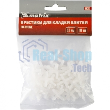 Крестики Matrix, 3,0 мм, для кладки плитки, 100 шт.