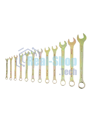 Набор ключей Сибртех комбинированных 6-22 мм. 12 шт.