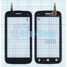 Сенсорное стекло (тачскрин) для Micromax A110 Canvas 2 черное
