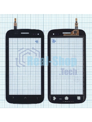 Сенсорное стекло (тачскрин) для Micromax A110 Canvas 2 черное