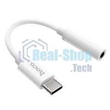 Аудио-переходник HOCO LS30 Type-C Digital 3.5 Audio converter, белый