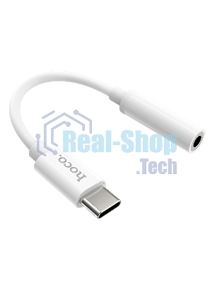 Аудио-переходник HOCO LS30 Type-C Digital 3.5 Audio converter, белый
