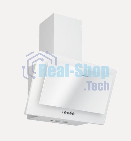 Вытяжка наклонная Elikor Коралл 50П-430-К3Д белый, 50 см, 430 куб. м/ч, 54 дБ