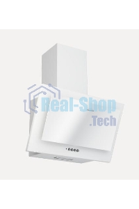 Вытяжка наклонная Elikor Коралл 50П-430-К3Д белый, 50 см, 430 куб. м/ч, 54 дБ