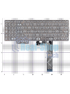 Клавиатура для ноутбука Lenovo Legion Pro 7 16IRX8 черная