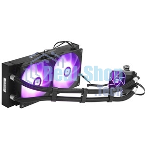 Система жидкостного охлаждения Thermalright Aqua Elite 240 V3 (240мм, Black, ARGB/ Fans: 2x120мм, 66.17CFM, 25.6dBA, 1500RPM/ Pump height 53mm, 23dBA, 3300RPM, Rad thickness 27mm/ S: 1700, 1200, 20XX, 115X, AM5, AM4)