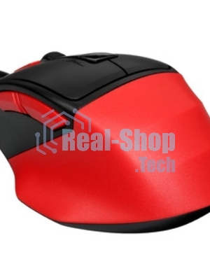 Мышь проводная A4Tech Fstyler FM45S Air красный/черный, 2400 dpi, USB, кнопки - 7