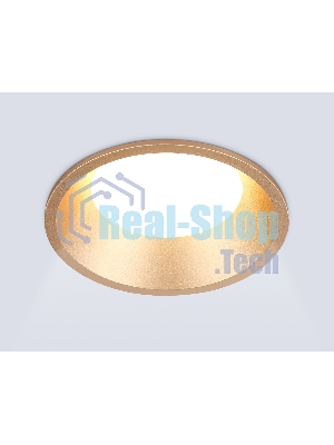 Светильник Ambrella light TN51815 GD золото GX53 max 15W D105*36