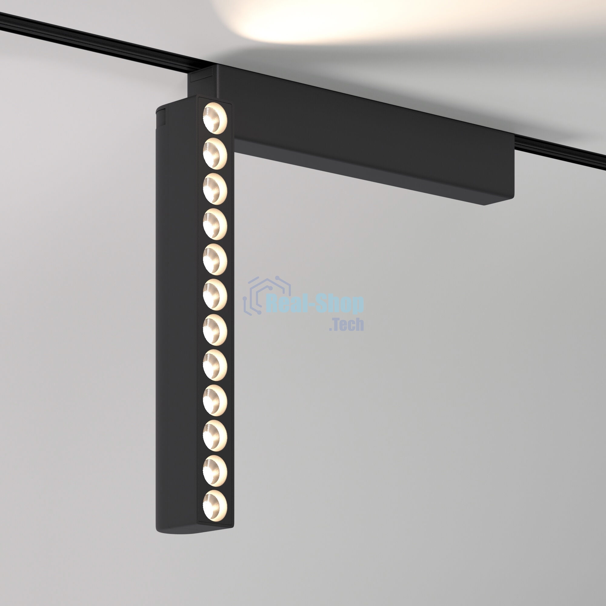 Трековый светильник Flat Magnetic 12W 4000K Insight (чёрный) 85091/01