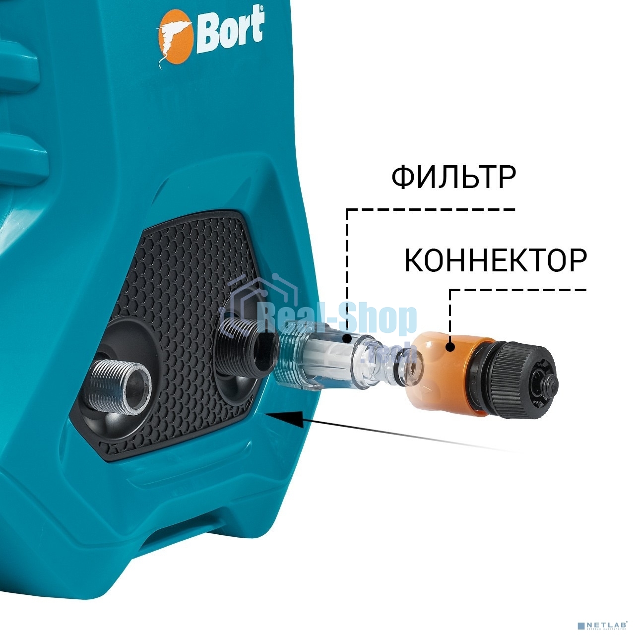 Мойка высокого давления Bort BHR-2000M