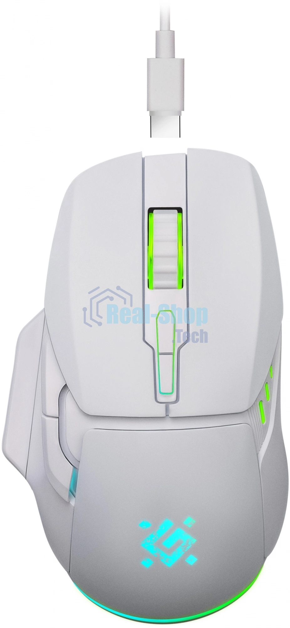 Мышь беспроводная Defender Stix GM-009 белый, 3200 dpi, радиоканал, USB, кнопки - 7
