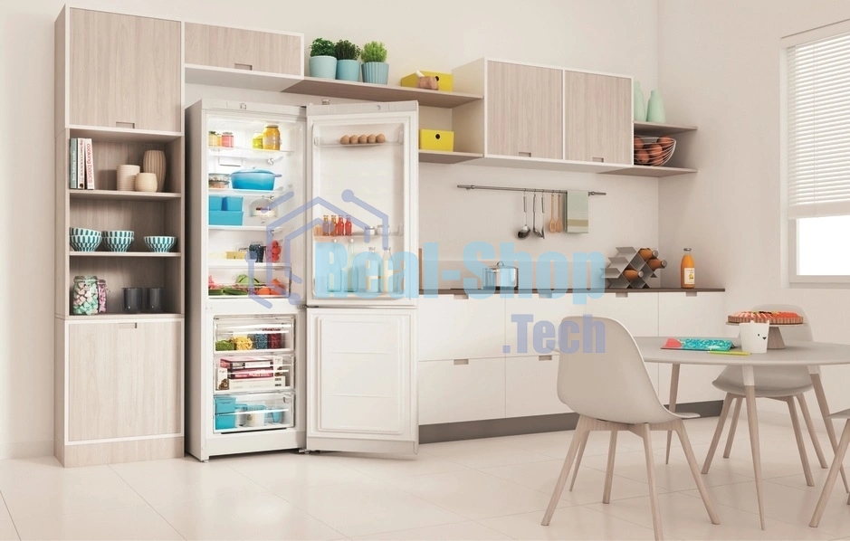 Холодильник Indesit ITR 4180 W белый двухкамерный 220/78л морозилка снизу