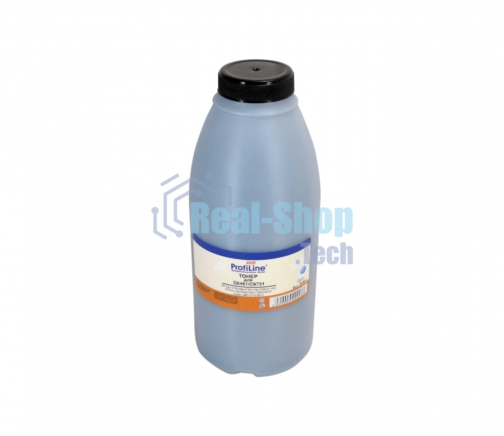 Тонер ProfiLine PL-Q2671/Q6461/Q6471/C9701/C9731/CE251/CE261/CE741/CB401 для HP CLJ 3500/3550/3700/4730/5500/5550/3600/3800/CP3505/1500/2500/2550/2820/2840/3525/5220/5225/4005/4025/4525 Canon LBP-2710/2810/2500 Cyan 340 гр Фасовка РФ