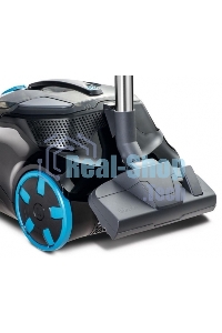 Пылесос Thomas DryBOX черный/синий, 300/1700Вт, уборка сухая, пылесборник контейнер 2.1 л