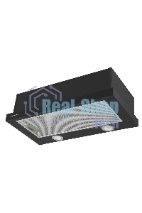 Вытяжка встраиваемая Maunfeld VS Light 60 черный, 60 см, 520 куб. м/ч, 56 дБ