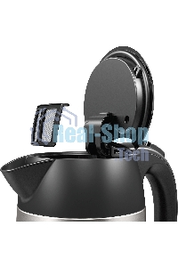Чайник электрический Bosch TWK3P420 1.7 л, 2400 Вт, черный (корпус: нержавеющая сталь)