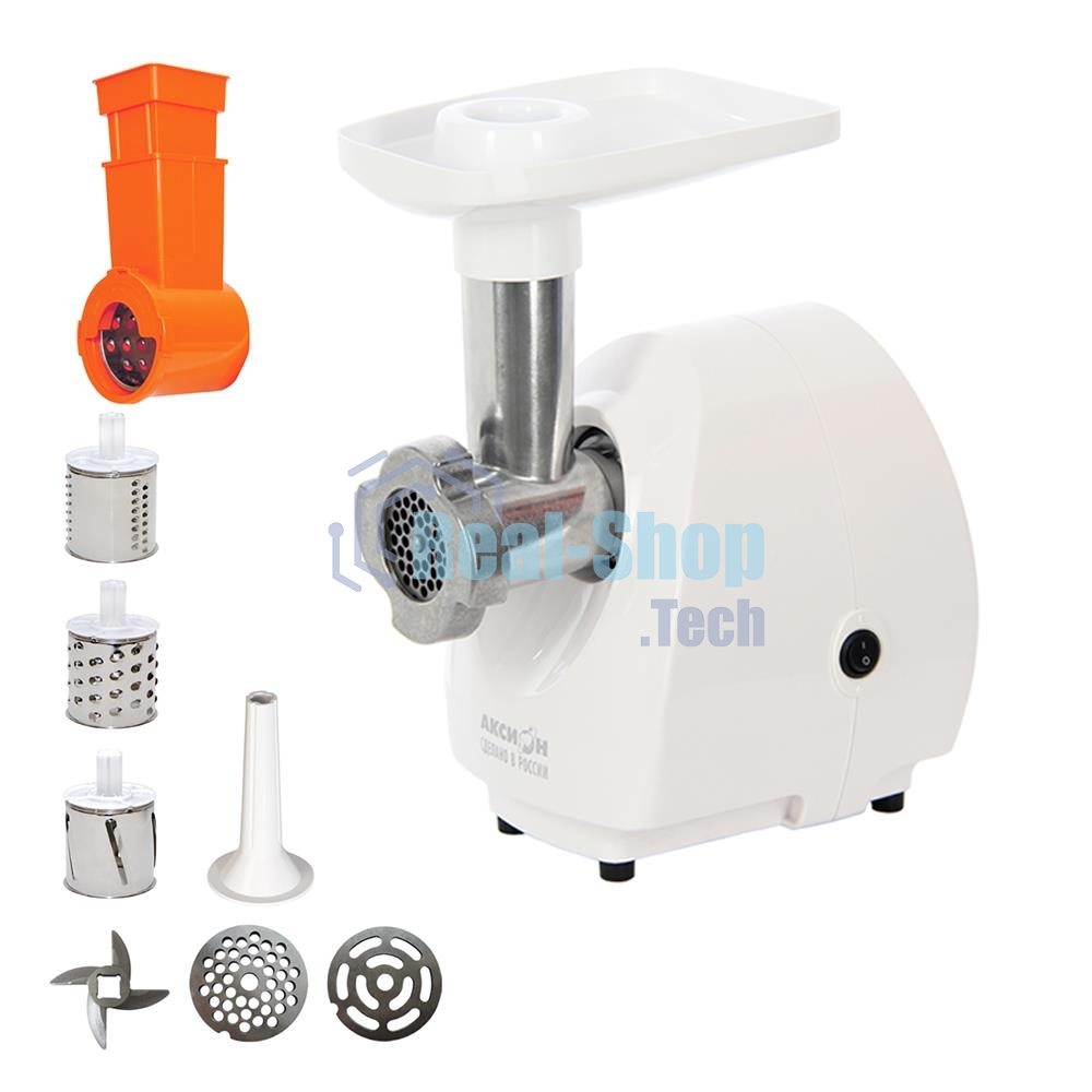 Мясорубка электрическая Аксион М25.03 1500Вт белый