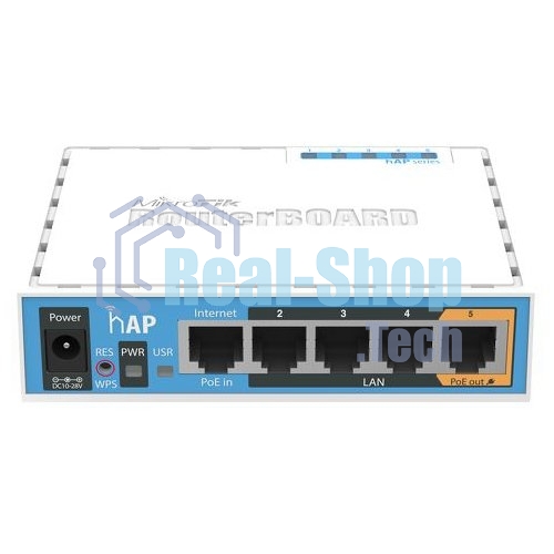 Точка доступа Mikrotik hAP RB951Ui-2nD RouterBOARD hAP