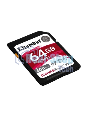 Флеш карта SDHC 64Gb Kingston SDHC, UHS-I Class U3 V90, чтение: 300Мб/с, запись: 260Мб/с SDR2/64Gb
