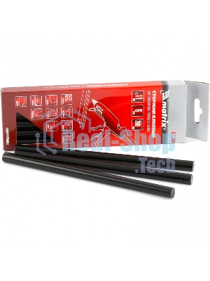 Стержни Matrix клеевые, черный, 11x200мм, 6 шт./упак.