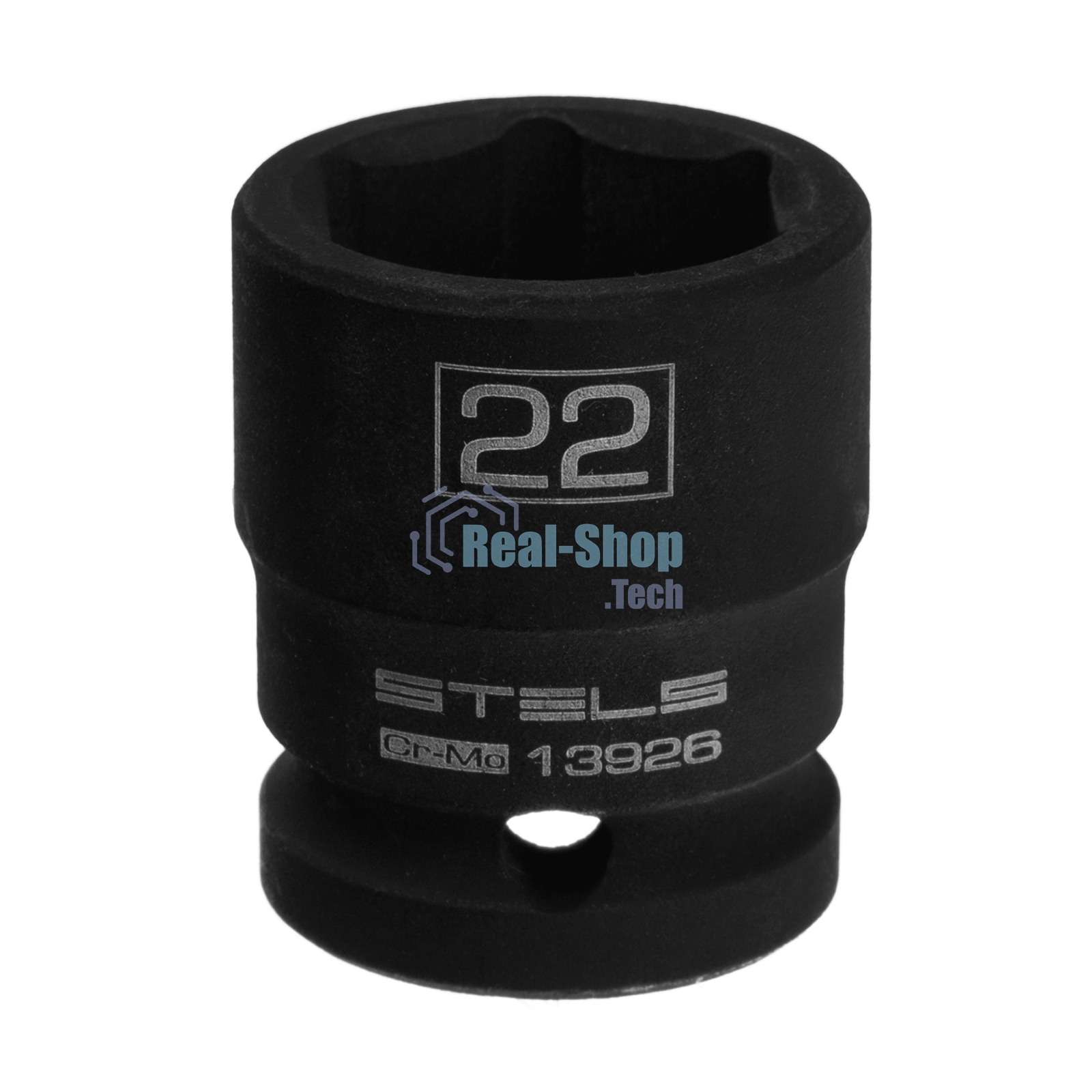 Головка ударная шестигранная, 22 мм, 1/2