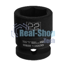 Головка ударная шестигранная Stels 22 мм, 1/2