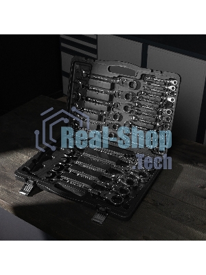 Набор ключей комбинированных Matrix, трещоточных шарнирных 22шт.