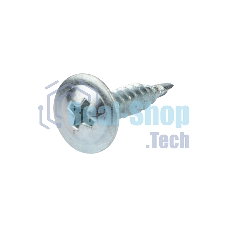 Саморез с прессшайбой Kranz ПШС сверло 4,2х19мм, пакет (1000 шт/уп)