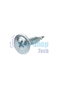 Саморез с прессшайбой Kranz ПШС сверло 4,2х19мм, пакет (1000 шт/уп)