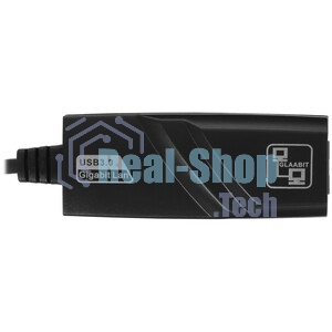 Кабель-адаптер ExeGate EXE-725C-45 (USB3.0 Type-C --> 1xRJ45 UTP 100Mbps/1000Mbps/2.5Gbps, Realtek Chipset RLT8156, корпус алюминиевый, серебристый)