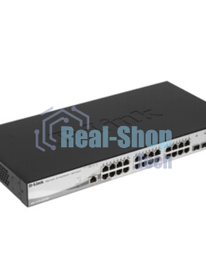 Коммутатор D-Link DGS-1210-28X/ME/C1A 24x1Гбит/с 4SFP+ управляемый