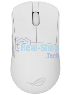 Мышь беспроводная ASUS ROG Harpe Ace Mini белый, 42000 dpi, радиоканал, Bluetooth, USB, кнопки - 5