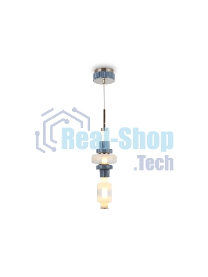 Светильник Ambrella light LH53121 GD/WH/GB золото/белый/серо-синий 19W 3000K D160*1880