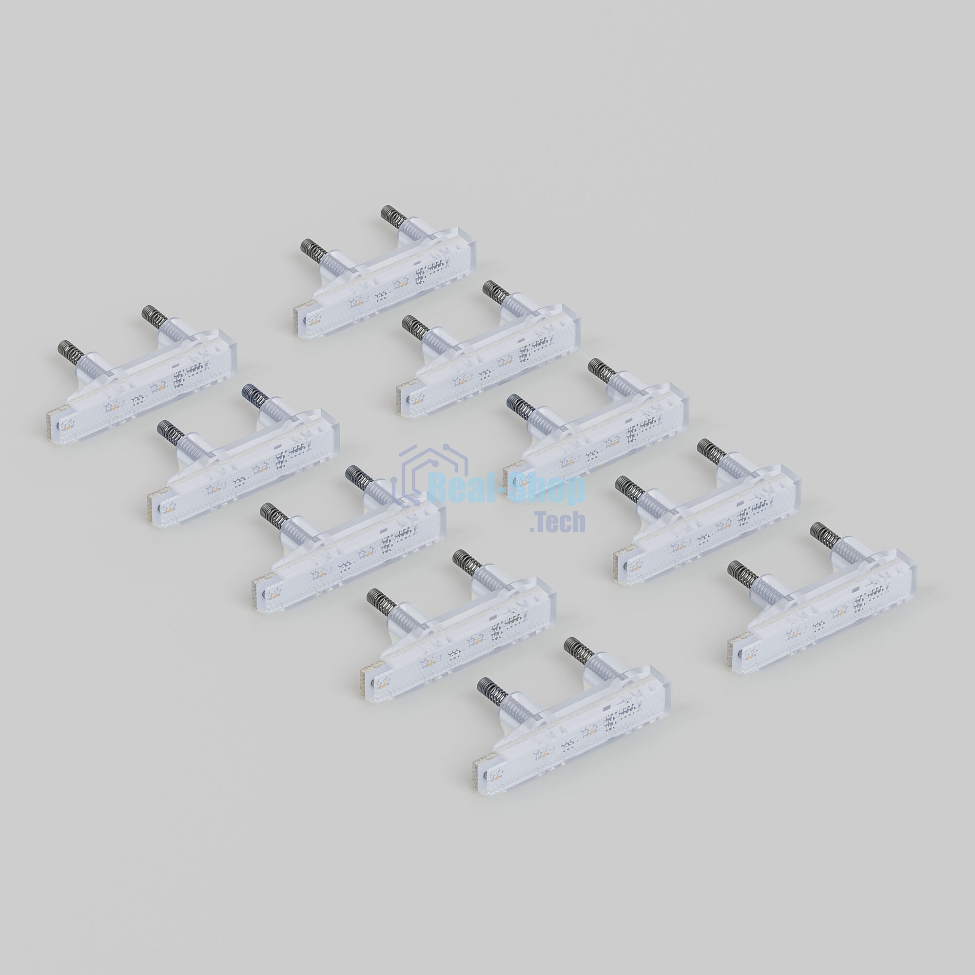 Блок LED подсветки для выключателя Werkel 10 шт. W8020102 (голубой)