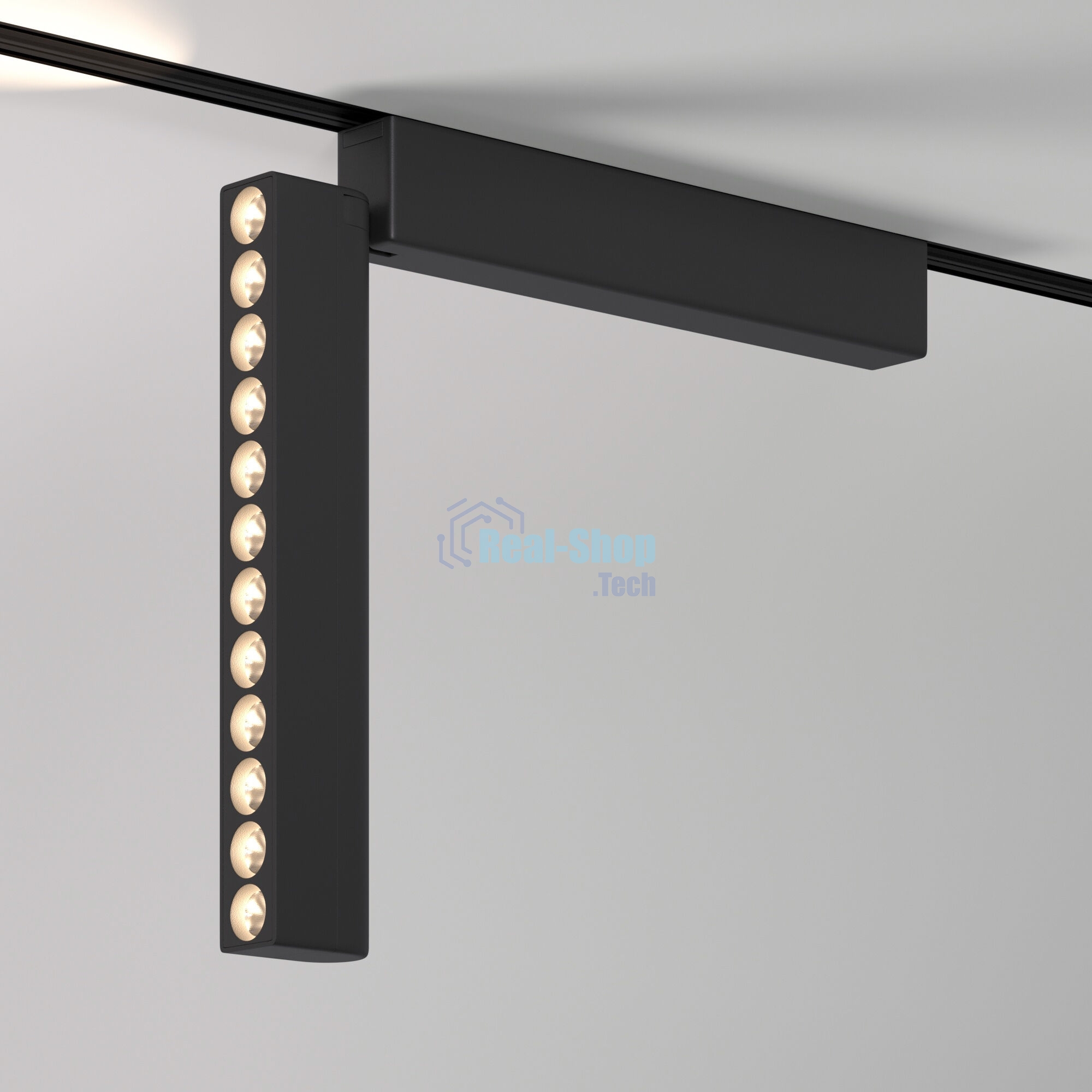 Трековый светильник Flat Magnetic 12W 4000K Insight (чёрный) 85091/01