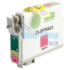 Картридж струйный Cactus CS-EPT0823 (T0823) пурпурный (13,8 мл) для Epson Stylus Photo R270/290/RX590