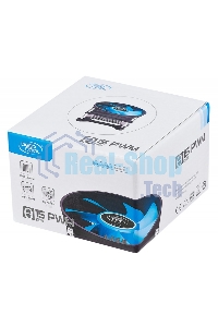 Кулер для процессора DEEPCOOL THETA 15 PWM черный/синий, 100 мм, алюминий, 2800 об/мин, 36 дБ, 4 pin, 95 Вт, 46 мм