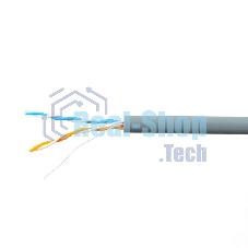 Кабель SkyNet Light UTP indoor 2x2x0,46, медный, FLUKE TEST, кат.5e, однож., 305 м, box, серый