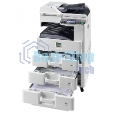 МФУ лазерное Kyocera Ecosys M4125idn (1102P23NL0/NL1), A3, ч/б, печ. до 25 стр/мин. (А4) до 12 стр/мин. (А3), скан. до 50 стр/мин., 1200 x 1200 dpi (печать) 600x600dpi (скан.), USB, RJ-45, NFC, Air Print, Mopria