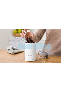 Кофемолка Bosch TSM6A011W 180Вт сист.помол.:ротац.нож вместим.:75гр белый