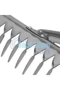 Грабли 14-зубые витые Сибртех, 340 мм, нерж. сталь, без черенка