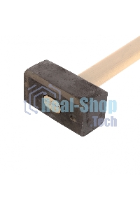 Кувалда Сибртех, 7000 г, кованая головка, деревянная рукоятка 750 мм