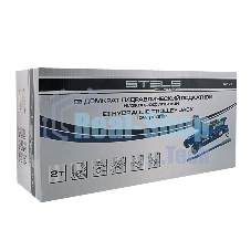 Домкрат Stels 51131 гидравлический подкатной поворотная рукоятка 2т low profile 100-350 мм