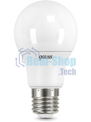Лампа светодиодная Gauss A60 10Вт цок.:E27 шар 220B 4100K св.свеч.бел.нейт. A60 (упак.:10шт)
