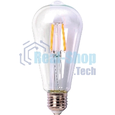 Лампа светодиодная Hiper THOMSON LED FILAMENT ST64 7W 730Lm E27 4500K