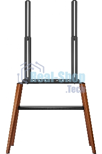 Подставка для телевизора Cactus CS-ST3645BKWN черный/орех 43